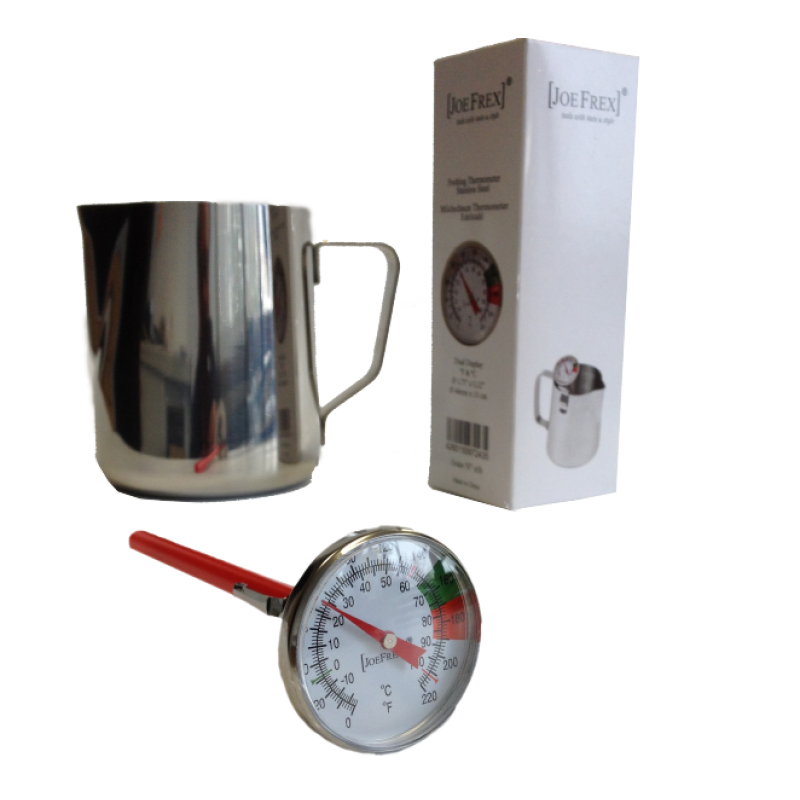 Large Dial Milk Frothing Thermometer - ميزان الحرارة الكبير لتبخير الحليب من جوفركس - EQUAL Coffee Hub