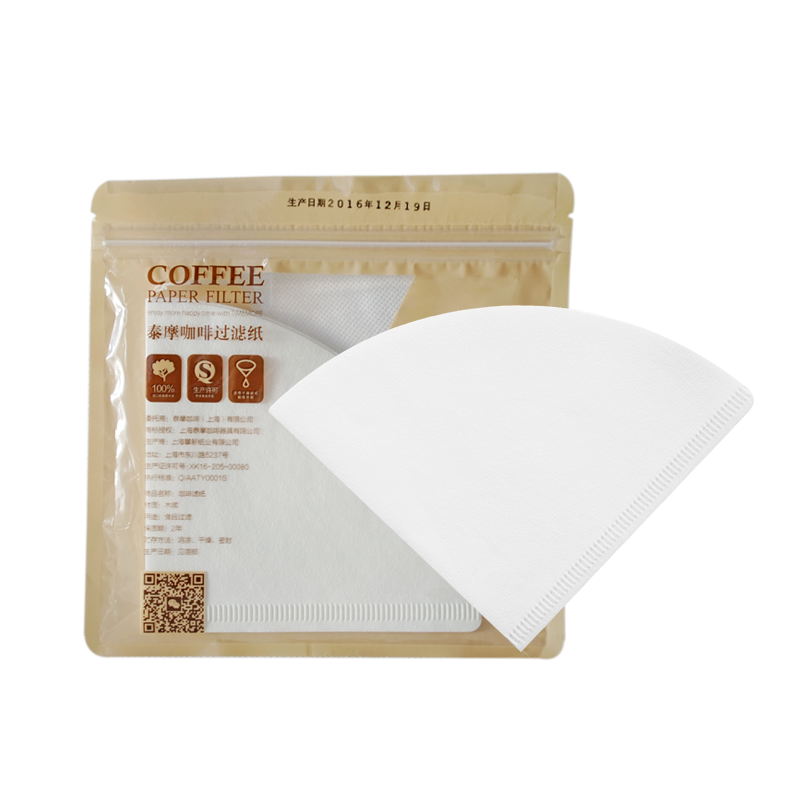 Timemore Filiter Paper 01 (v60) White 1-2 cups - فلتر تايمور - EQUAL Coffee Hub