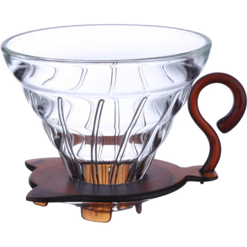 Timemore MOMOCAT Glass Dripper - اداة تقطير تايمور مومكات الزجاجية - EQUAL Coffee Hub