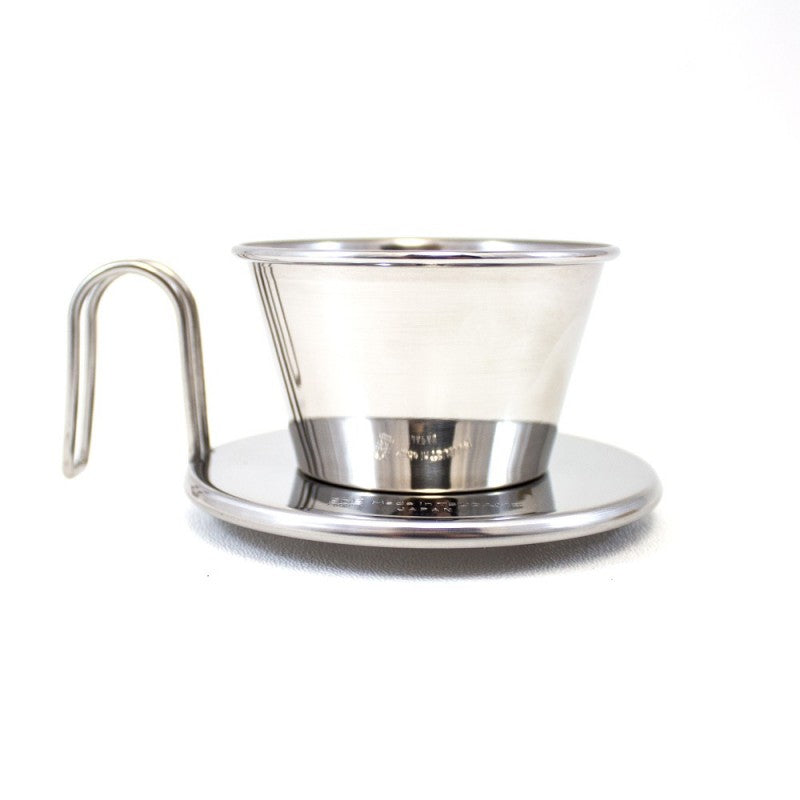 Kalita Wave Tsubame Stainless Dripper 155 - كاليتا ويف تسوبامي للتقطير من الستينلس ستيل - EQUAL Coffee Hub