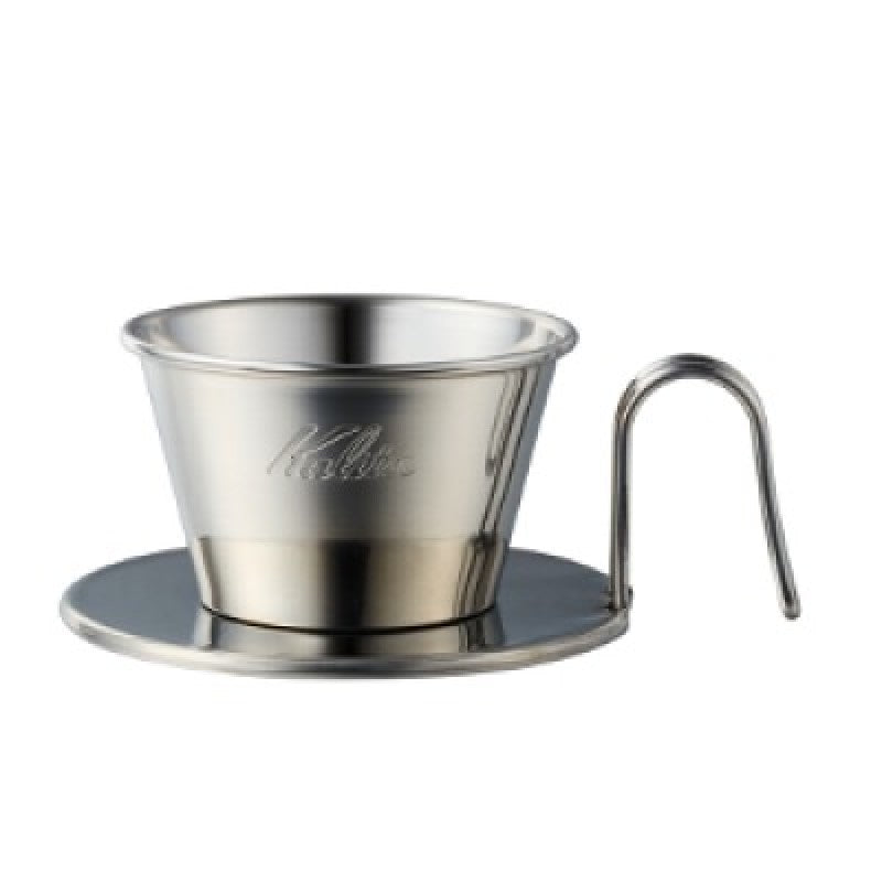 Kalita Wave Tsubame Stainless Dripper 155 - كاليتا ويف تسوبامي للتقطير من الستينلس ستيل - EQUAL Coffee Hub